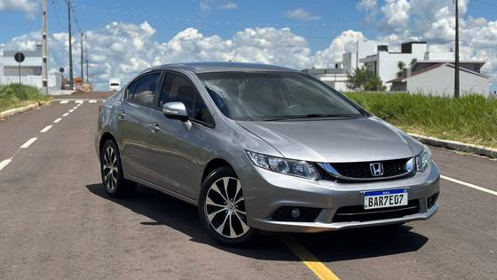 HONDA CIVIC 2.0 LXR 16V FLEX 4P AUTOMÁTICO